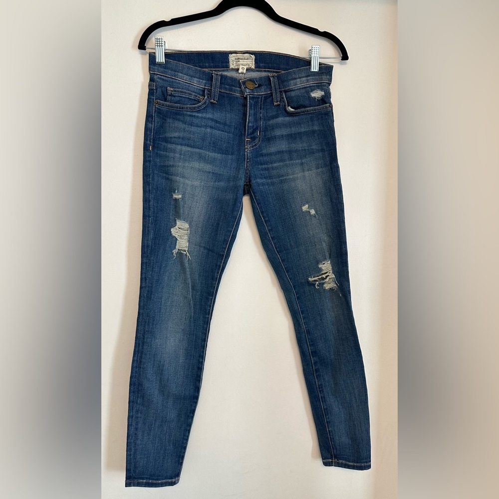 Current/Elliot, The Stiletto, Destructed Skinny Jean, Size 26